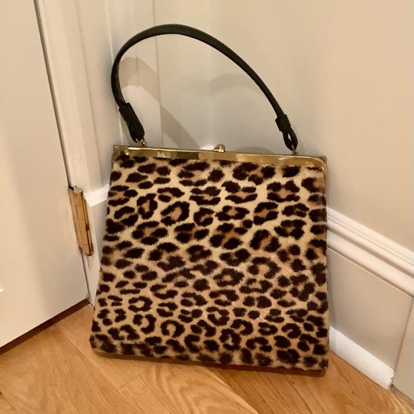Vinatge leopard bag - Picture 2 of 4